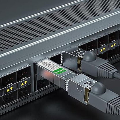 SFP 10G: Cisco Compatible SFP-10G-T-S Module – In Use
