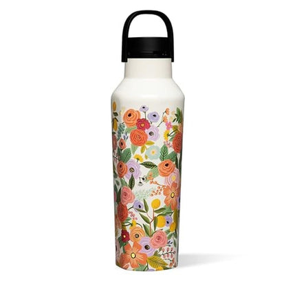 Corkcicle x Rifle Paper Sport Canteen – Front View
