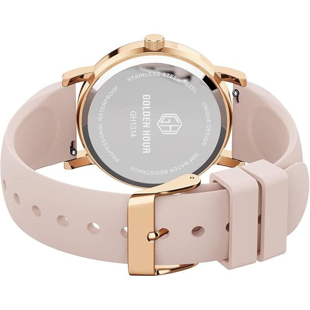 Golden Hour: Luxury Nurse Watch 24-Hour Waterproof – In Use