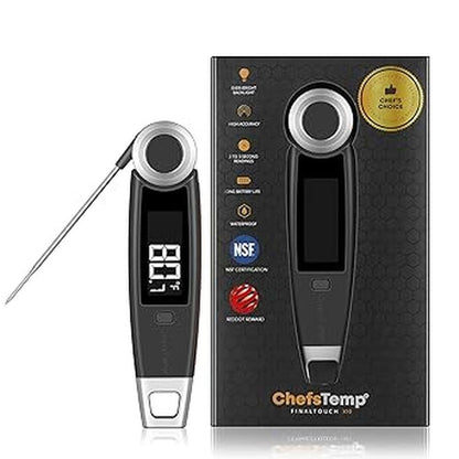 FinalTouch X10: ChefsTemp Instant Read Digital Meat – Front View