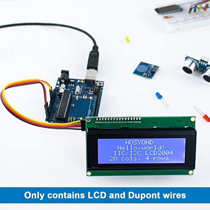 LCD Module: Hosyond 3pcs IIC I2C 2004 20x04 LCD Screen – In Use