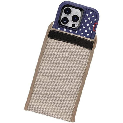 Faraday Bag Compatible with iPhone 14 15 Security Pouch – Front View