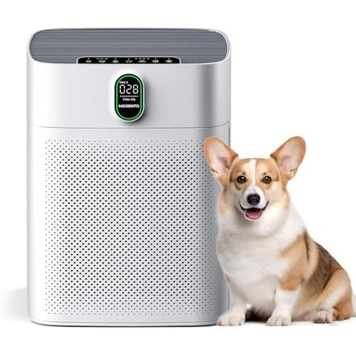 Air Purifier: MORENTO Large Room Up to 1076 Sq Ft – Front View