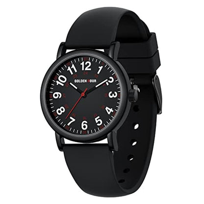 Golden Hour: Waterproof Nurse Watch for Medical – Front View
