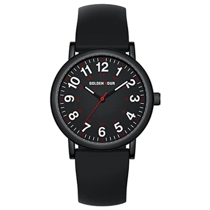 Golden Hour: Waterproof Nurse Watch for Medical – Side View