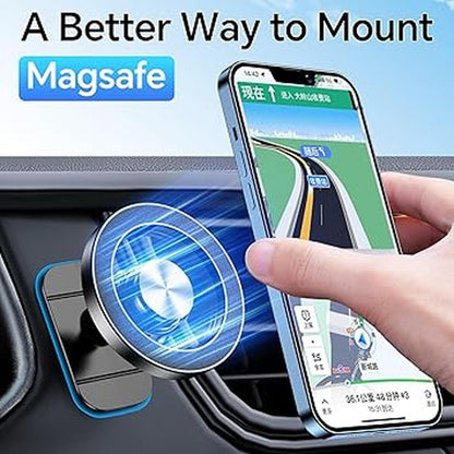 Car Phone Mount: Magsafe Car Mount 20 Strong Magnets – Close-up Detail