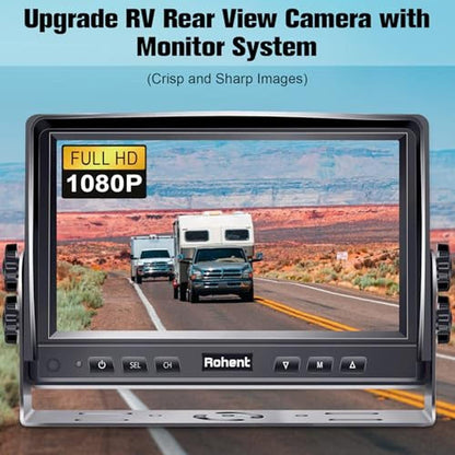Dual Camera System: 7 Monitor with Split Screen – In Use