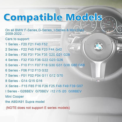 bootmod3 obd: WiFi Adapter for BMW F G Series Mini and A90 – In Use