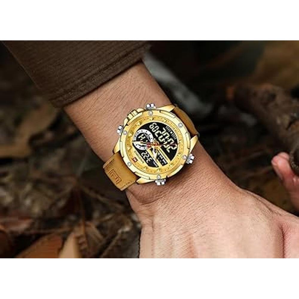 Aimes Men's Watches: Military Digital Sport Stylish Casual – Side View