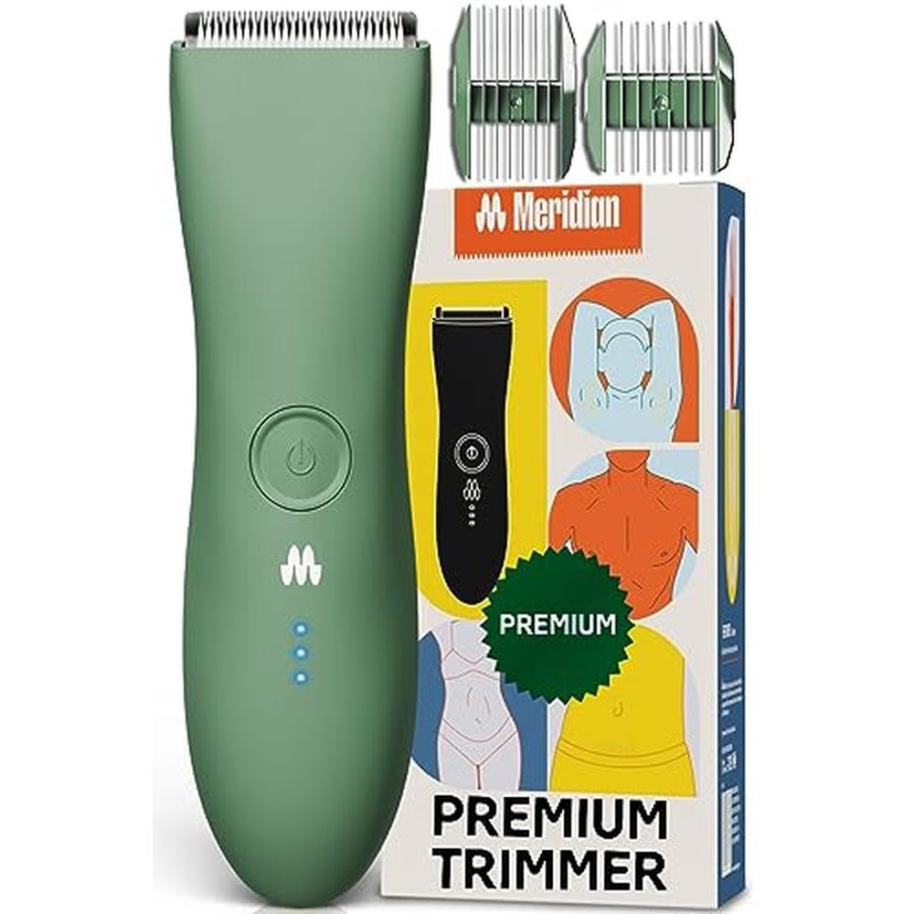 Trimmer Hair: MERIDIAN The Trimmer Premium Electric Shaver – Front View