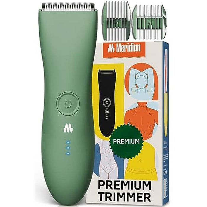 Trimmer Hair: MERIDIAN The Trimmer Premium Electric Shaver – Front View