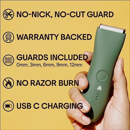 Trimmer Hair: MERIDIAN The Trimmer Premium Electric Shaver – Close-up Detail
