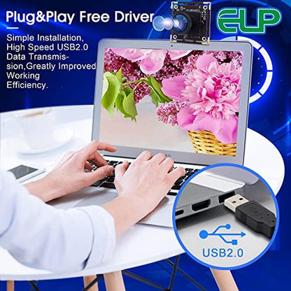 Camera ELP: ELP 16MP Wide Angle USB Camera Module – Packaging
