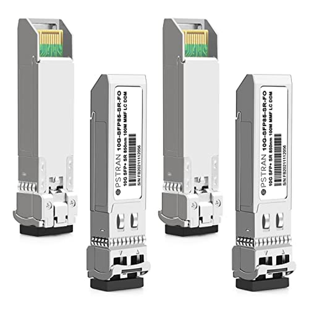 SFP Transceiver: OPSTRAN 10GBASE-SR SFP+ Optical – Front View