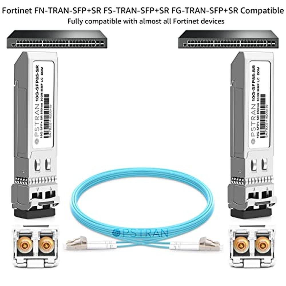 SFP Transceiver: OPSTRAN 10GBASE-SR SFP+ Optical – Close-up Detail