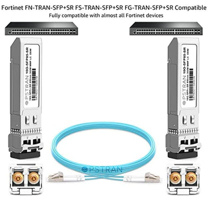 SFP Transceiver: OPSTRAN 10GBASE-SR SFP+ Optical – Close-up Detail