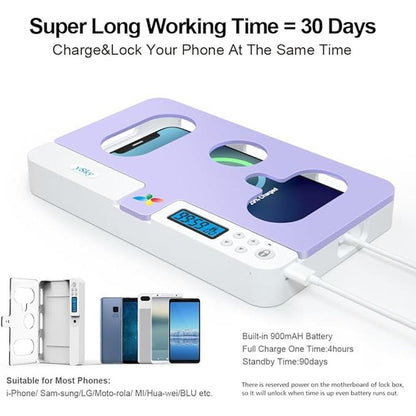 Phone Timer: Premium Portable Lock Box for iPhone and – Packaging