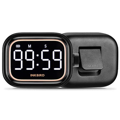 Digital Timer for Cooking: Inkbird Rechargeable 4-Levels – Front View