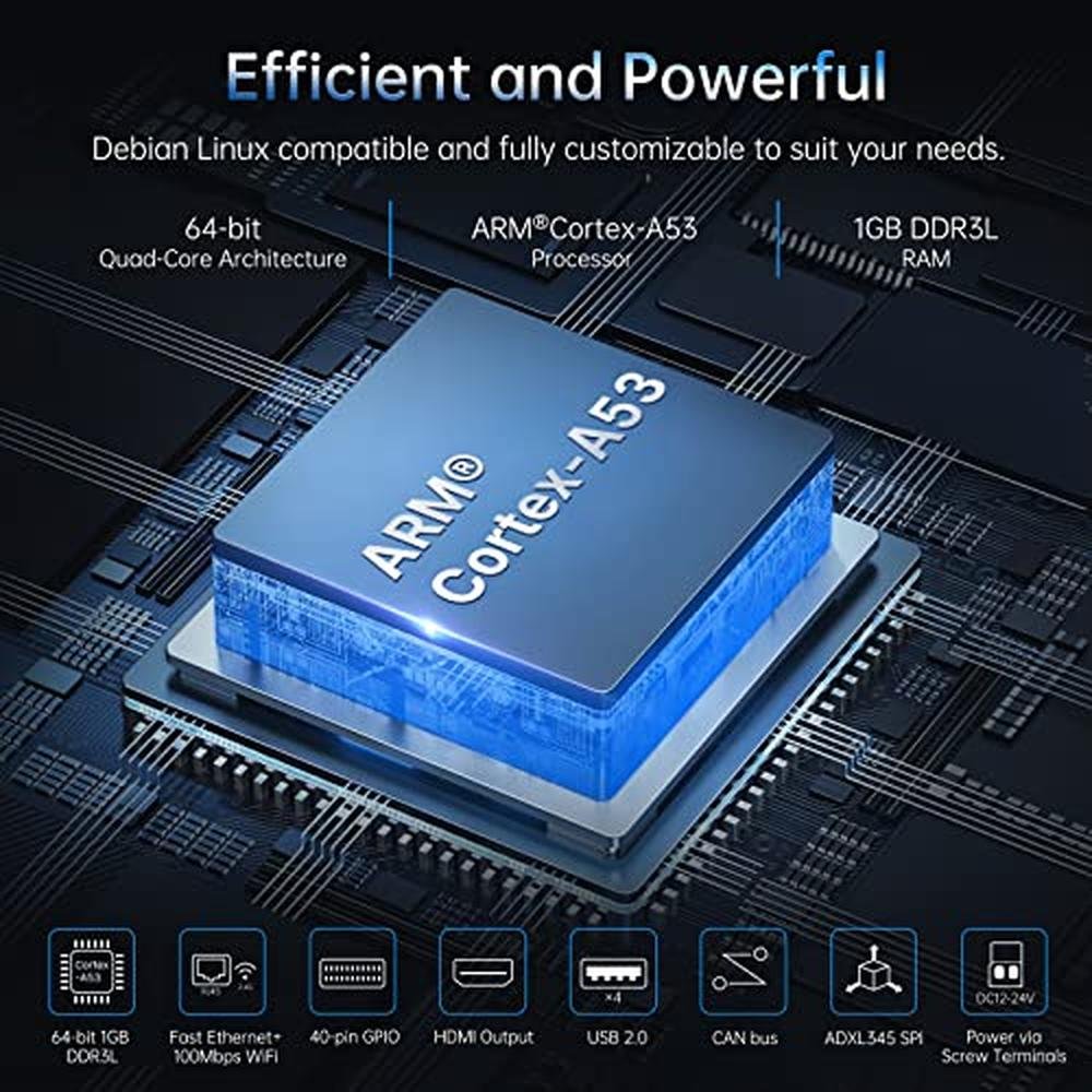 Board Skr: BigTreeTech PI V1.2 Control Board Quad Core WiFi – Side View