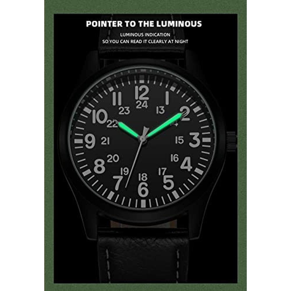 Gosasa Unisex Military Watches – Close-up Detail