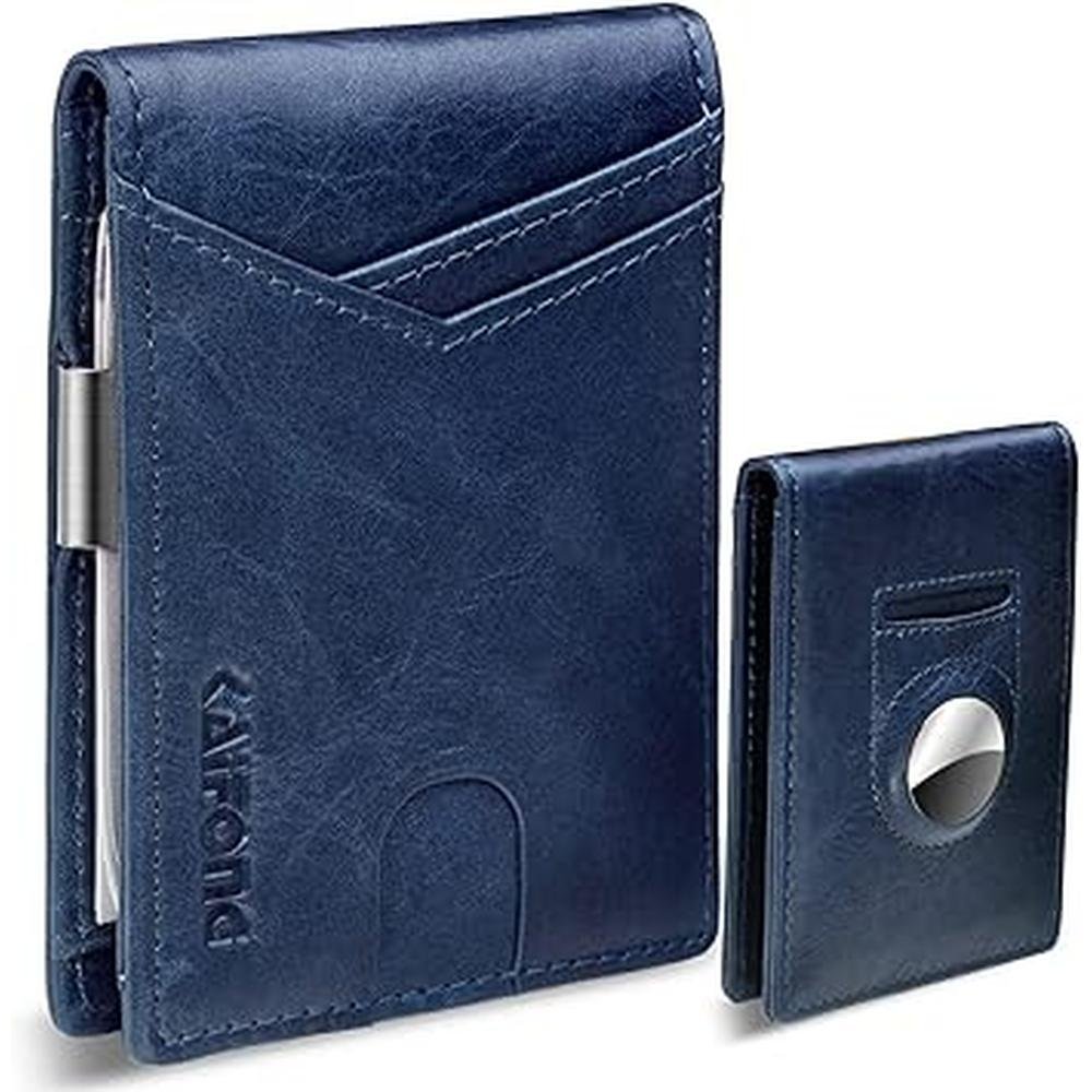 Wallet Kaifong: KAIFONG Mens Wallet for Airtag – Front View