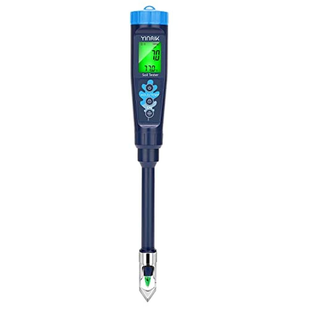 Soil pH Testing Solutions: YINMIK Professional Digital pH – Front View