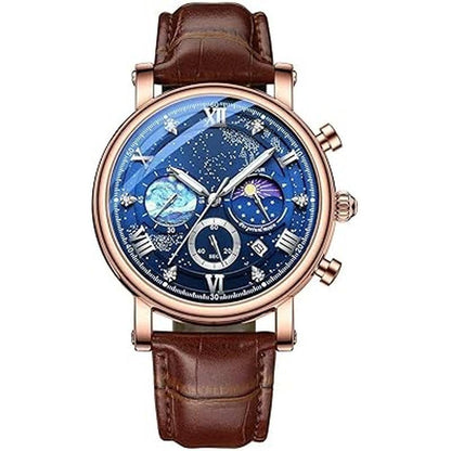 Watches Minilujia: Minilujia 50M Waterproof Men World Map – Front View