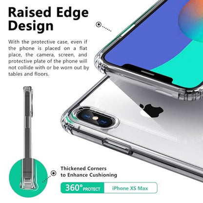iPhone Xs Max Slim Case: ONES Clear PC TPU Hybrid – Close-up Detail