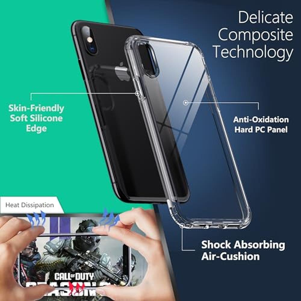 iPhone Xs Max Slim Case: ONES Clear PC TPU Hybrid – Packaging