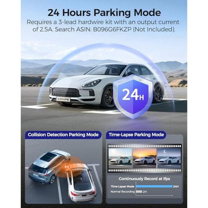 Dash Camera: AZDOME M550 Pro 5G WiFi 3-Channel Dash Cam – Packaging