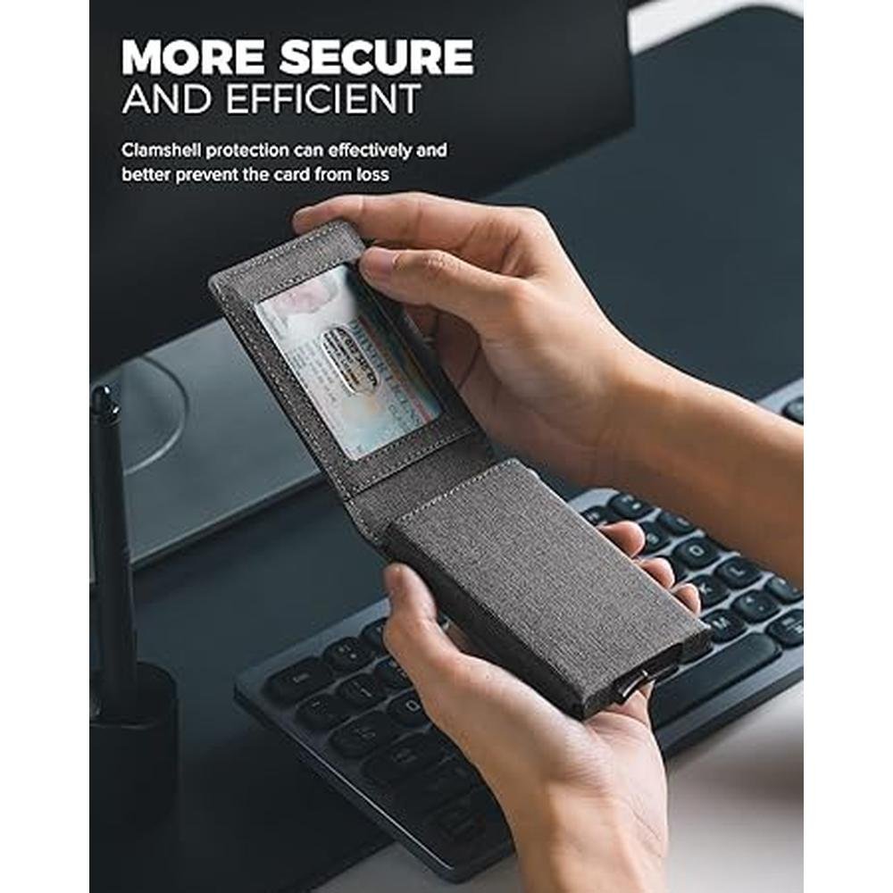 Vulkit Pop Up Wallet: Vulkit Premium Leather RFID Blocking – Packaging