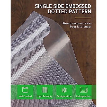 Vacuum Sealer Bags for Food: Syntus 3 Rolls 11x20 – Close-up Detail