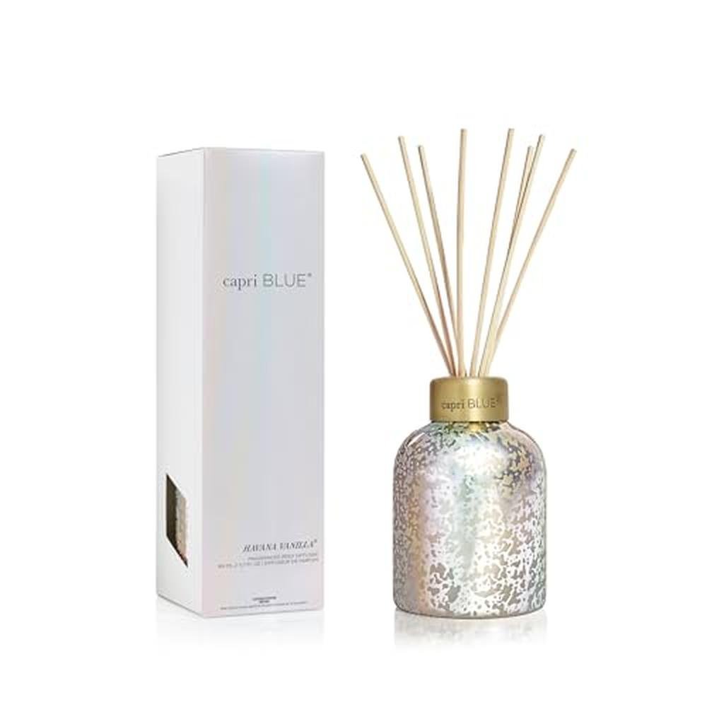 Premium Reed Diffuser Set: Capri Blue Havana Vanilla 5.7 fl – Front View