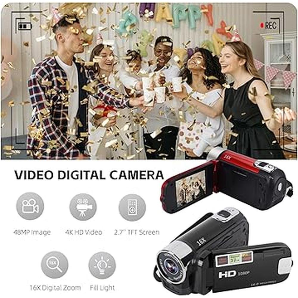 Camera Video Recorder: Yoidesu 1080P 16MP DV Camera – Close-up Detail