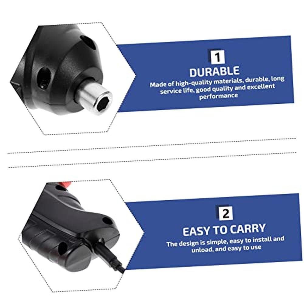 SEWOART 1set Cordless Rechargeable Screwdriver – Side View