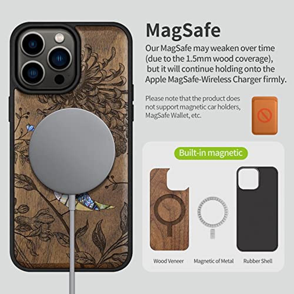 Carveit Case: Carveit Designer Wooden Protective Magnetic – Packaging