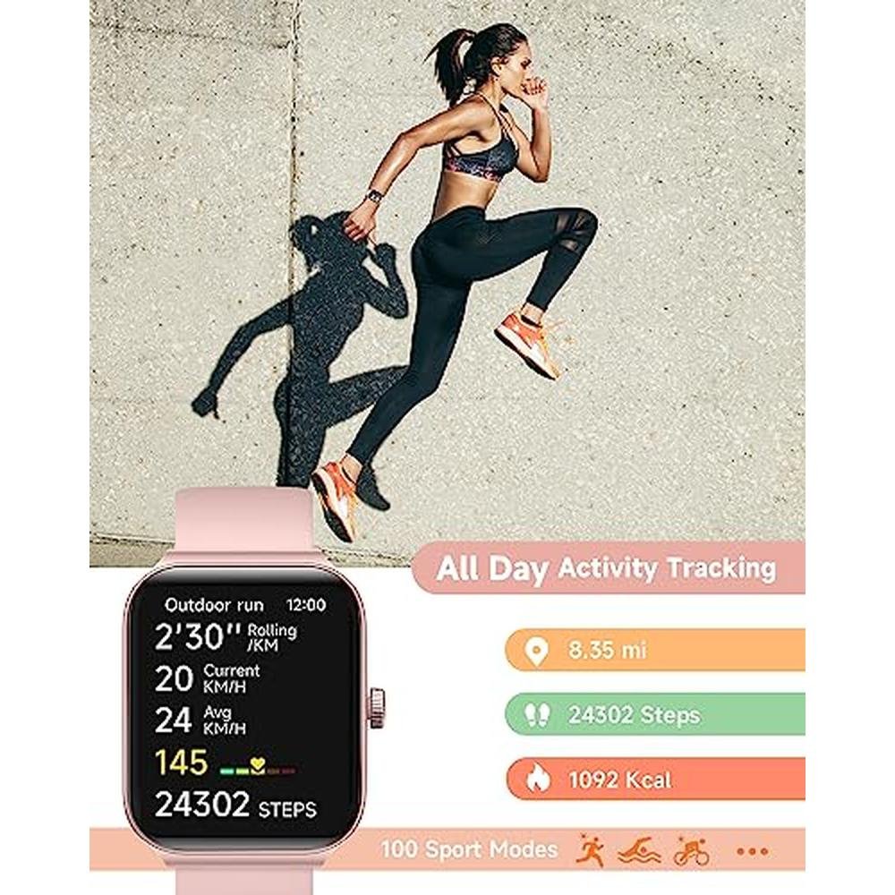 Watch Fitness: TOOBUR Smart Watch for Women 1.95 Fitness – Packaging