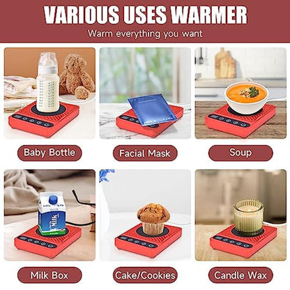 Coffee Warmer: Electric Coffee Mug Warmer with Timer – In Use