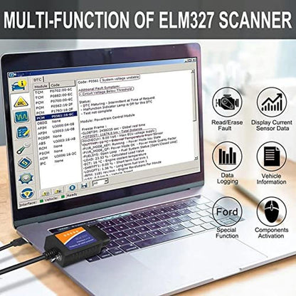 ELM327 Compatible OBD2 Adapter – In Use