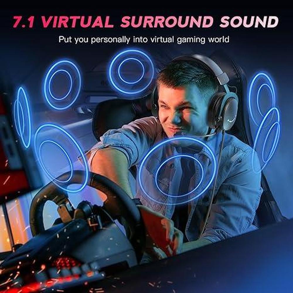 Headset FIFINE: FIFINE AmpliGame H9 7.1 Surround Sound – In Use