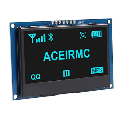 ACEIRMC 2.42 Inch 128x64 OLED LCD Display Module – Front View