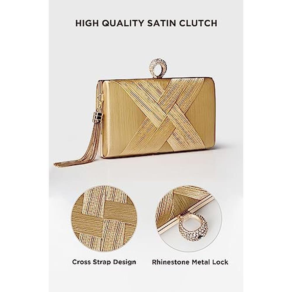 Clutch Babeyond: Babeyond Clutch Purses for Women Evening – Side View