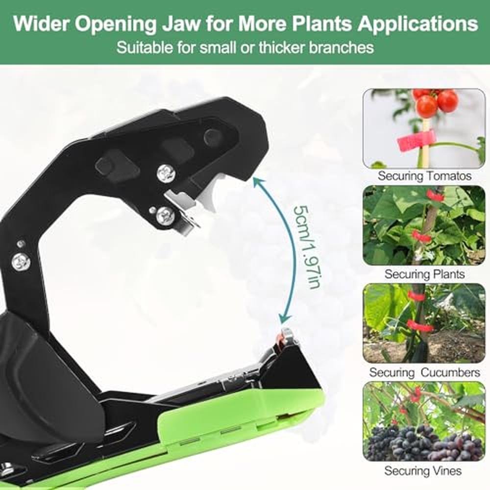 Garden Rukhool: RUKHOOL Upgraded Plant Tying Machine Gun – Side View