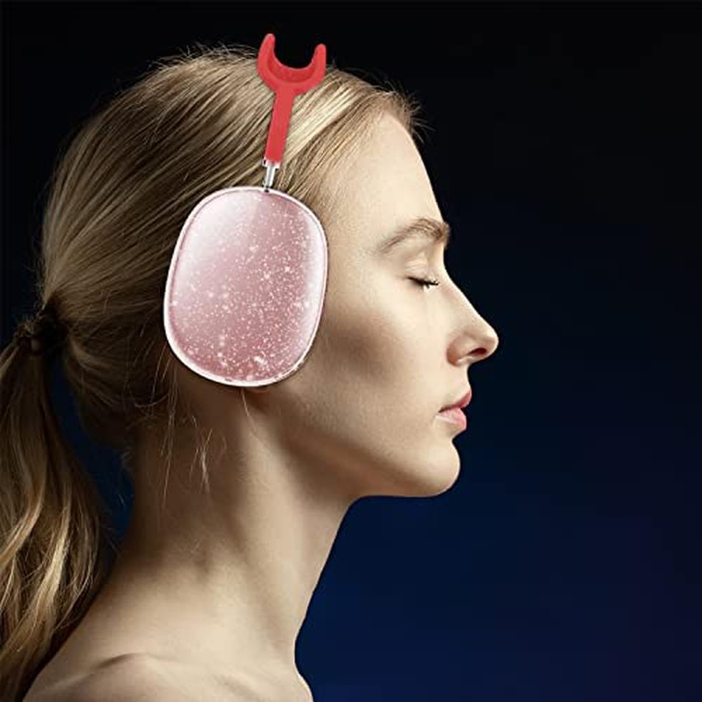 AirPods Case: Aircawin Clear Pink Glitter for AirPods Max – Packaging