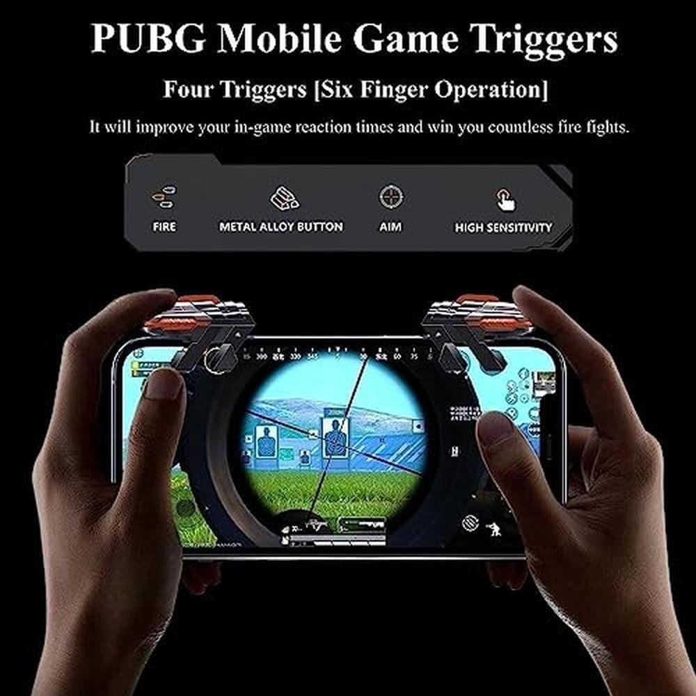 High-Sensitive PUBG Mobile Game Triggers – Side View