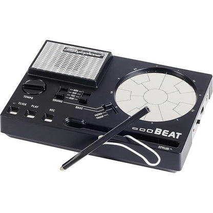 Drum Machine: Stylophone Beat Compact Stylus Drum Machine – Front View