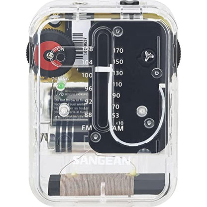 Sangean SR-32CL: Premium AM/FM Pocket Analog Radio – Front View