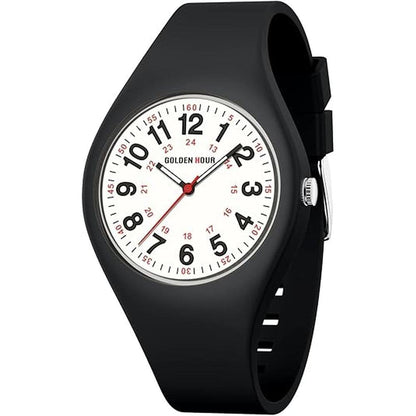 Golden Hour: Premium Unisex Watches – Front View
