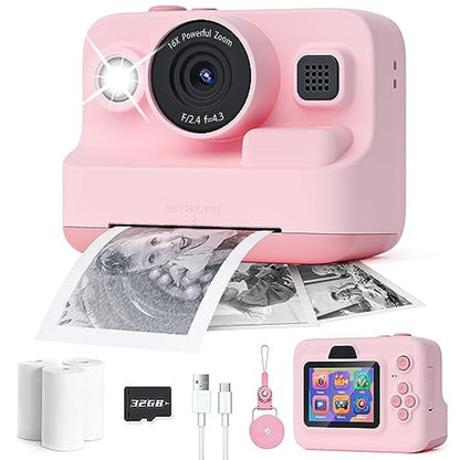 Instant Print Cameras for Kids – Front View