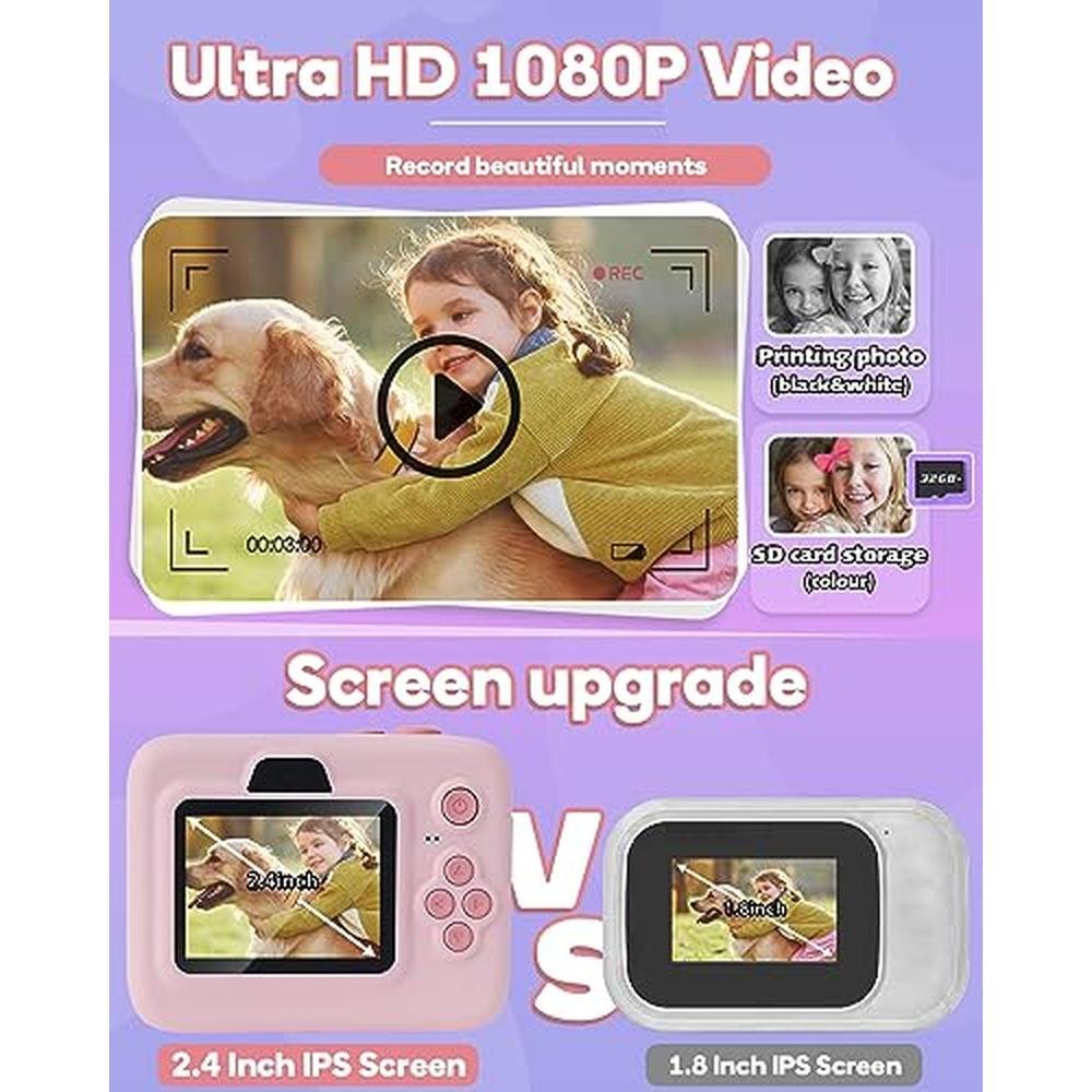 Instant Print Cameras for Kids – In Use